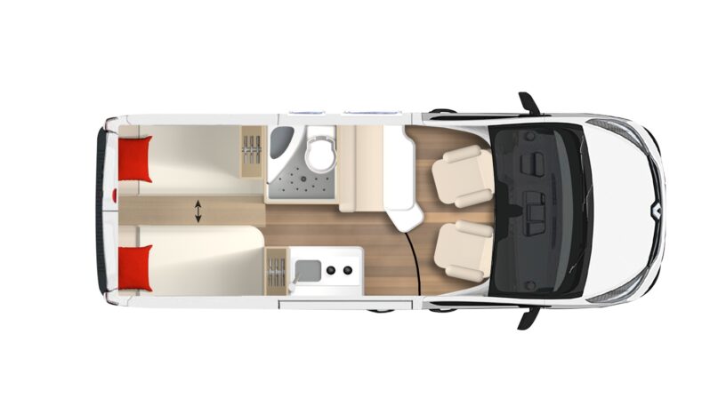 
								BURSTNER DELFIN C 621 LIMITED PROMO KM0 LETTI GEMELLI full									