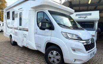 GIOTTILINE SIENA 395 USATO 2021 7,4 M GARAGE GRANDE