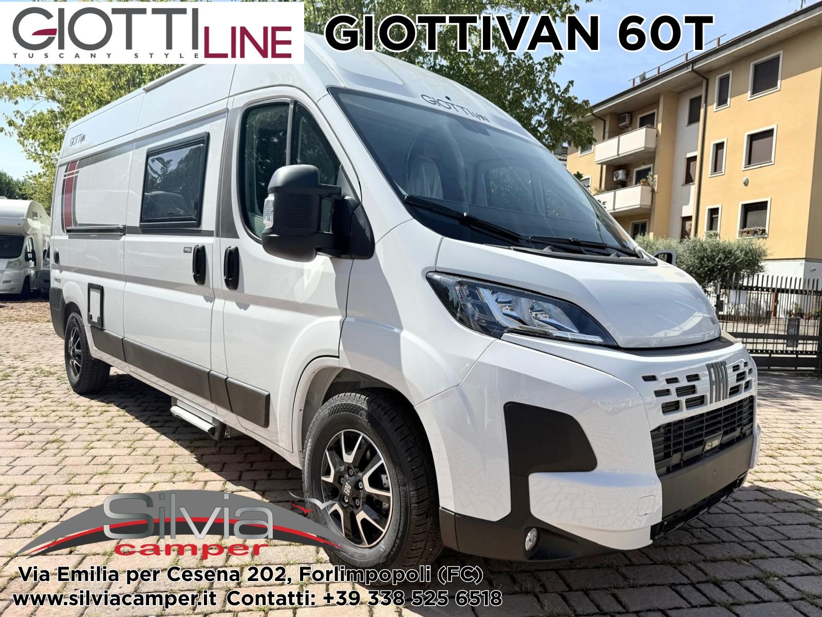 GIOTTILINE GIOTTIVAN 60T |5,99 M|BAGNO E DOCCIA SEPARATI