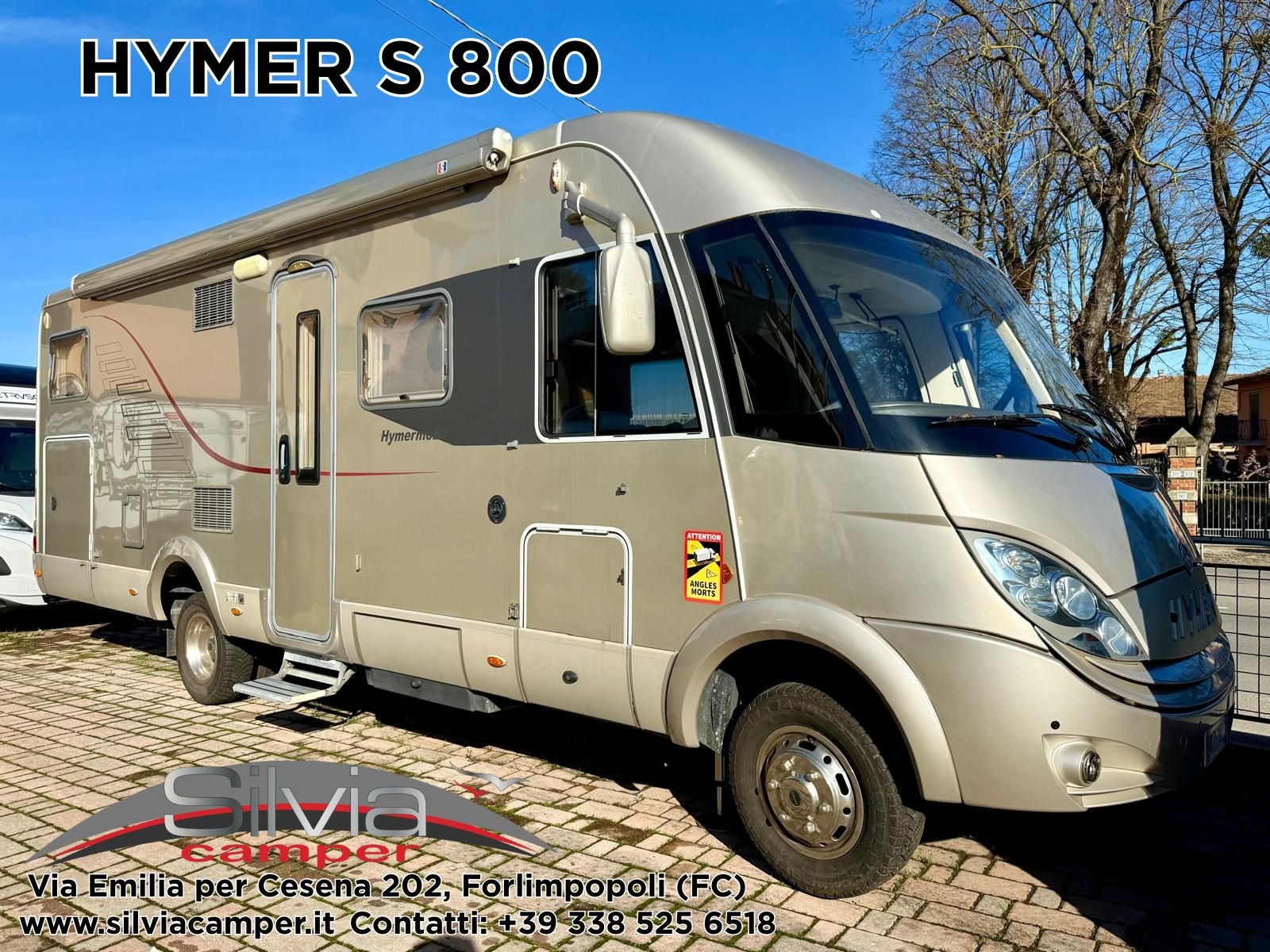 MOTORHOME HYMER S 800 PATENTE C 8 METRI