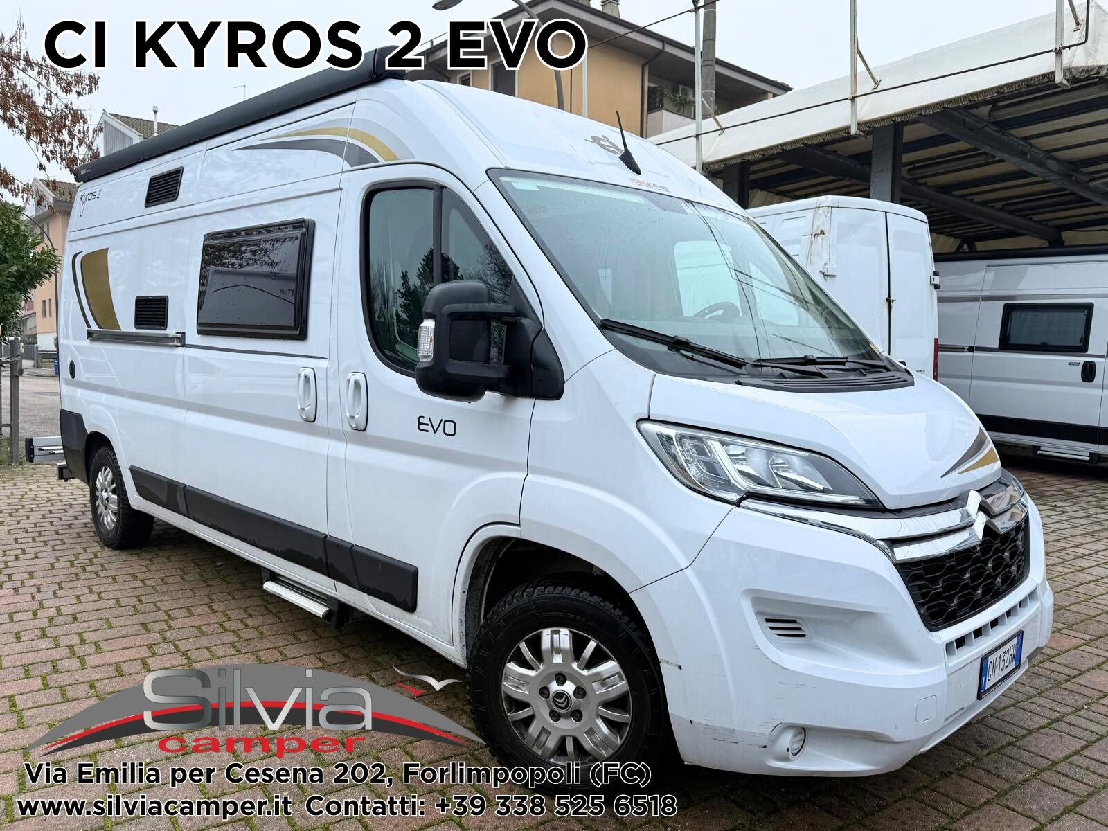 CI KYROS 2 EVO VAN USATO 5,99 M CON PORTAMOTO
