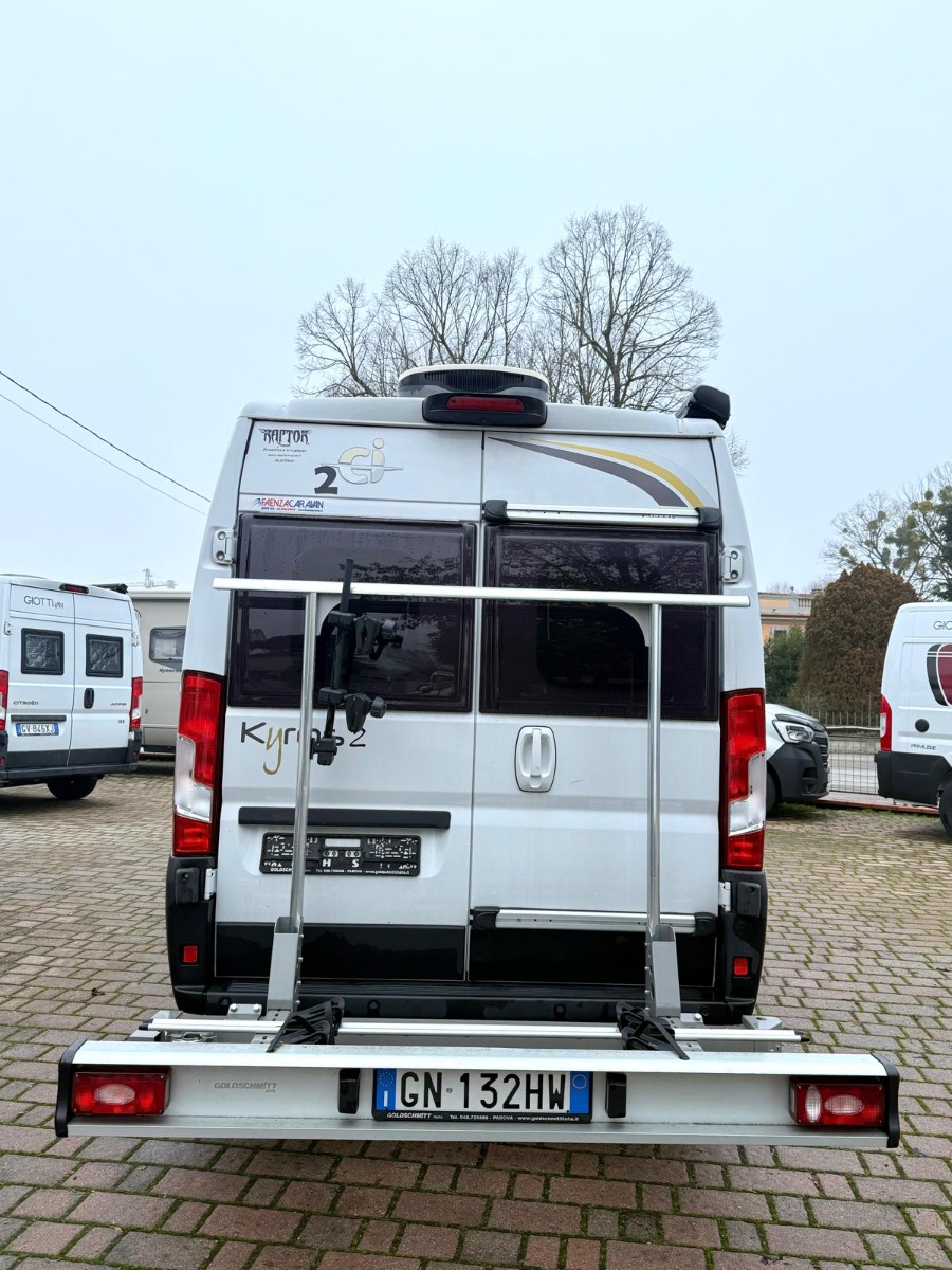 CI KYROS 2 EVO VAN USATO 5,99 M CON PORTAMOTO