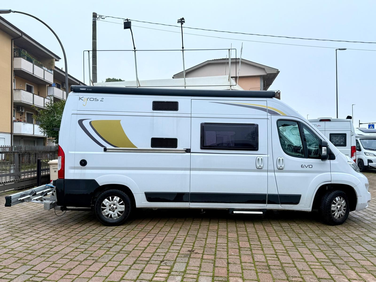 CI KYROS 2 EVO VAN USATO 5,99 M CON PORTAMOTO